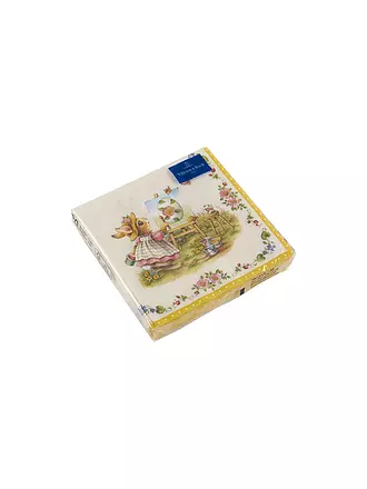 VILLEROY & BOCH | Oster-Lunch-Servietten Hase 33x33cm | bunt