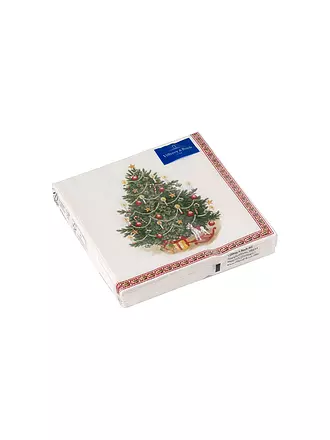 VILLEROY & BOCH | Weihnachts-Cocktail Servietten Tannenbaum 