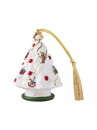 VILLEROY & BOCH | Weihnachtsornament 9,8cm Christbaum CHRISTMAS CLASSICS | bunt