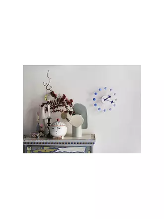 VITRA | Wanduhr 33cm BALL CLOCK Special Edition | blau