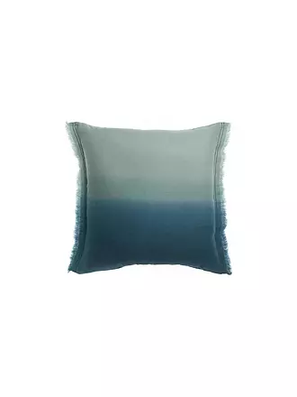 VIVARAISE | Kissenhülle 45x45cm ZEFF Shade Indigo | dunkelgrün