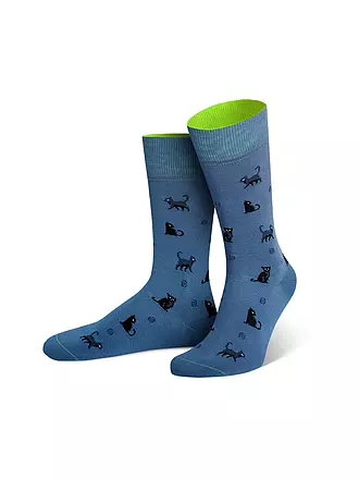 VON JUNGFELD | Socken Harvest | blau