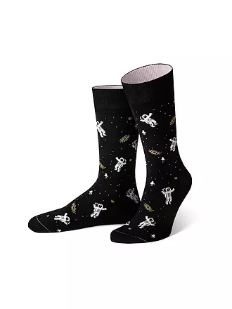 VON JUNGFELD | Socken NSnow Owl | schwarz