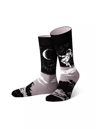 VON JUNGFELD | Socken NSnow Owl | schwarz