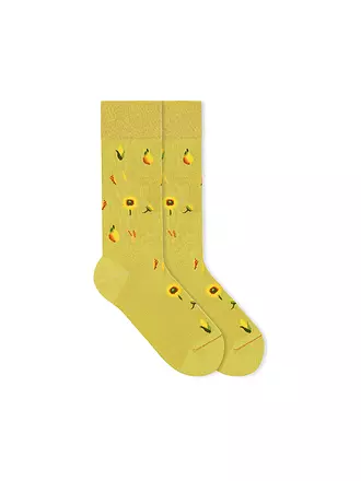 VON JUNGFELD | Socken TRINIDAD olive | hellgrün