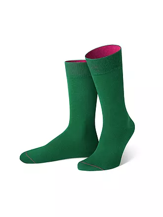 VON JUNGFELD | Socken pine green | dunkelgrün