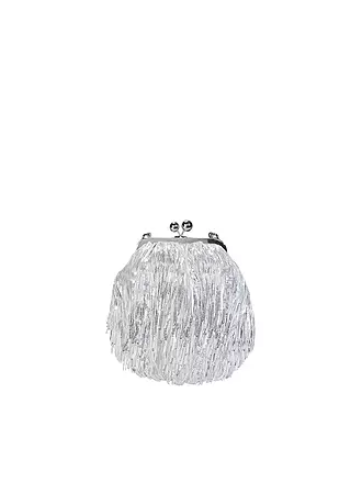 WEEKEND MAX MARA | Tasche - Clutch FLOU | silber