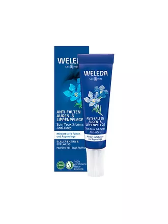 WELEDA | Anti Falten Augen- & Lippenpflege Blauer Enzian & Edelweiß 10ml | keine Farbe