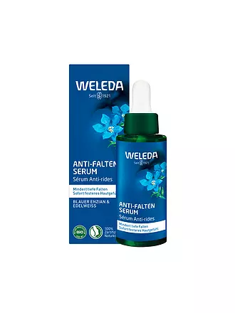 WELEDA | Anti-Falten Serum Blauer Enzian & Edelweiß 30ml | keine Farbe