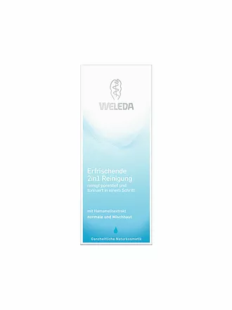 WELEDA | Erfrischende 2 in 1 Reinigung 100ml | 