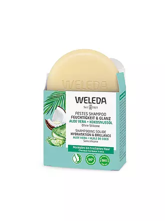 WELEDA | Festes Shampoo Reparatur und Pflege 50g | keine Farbe