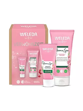 WELEDA | Geschenkset - Limited Edition Aroma Spa Shower & Handcreme 200ml / 50ml | keine Farbe