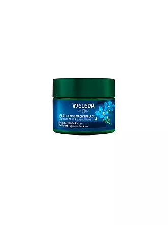 WELEDA | Gesichtscreme - Festigende Nachtpflege Blauer Enzian & Edelweiß 40ml | keine Farbe