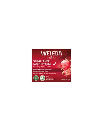 WELEDA | Straffende Nachtpflege Granatapfel & Maca-Peptide 40ml | 