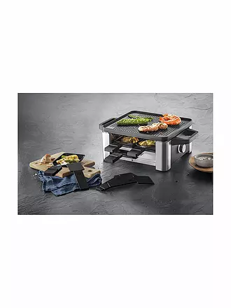 WMF | Lono Raclette Grill 870W (4 Personen) | silber