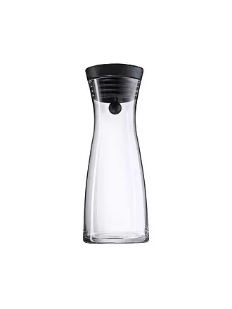 WMF | Wasserkaraffe BASIC 0,75l Glas / Schwarz | transparent