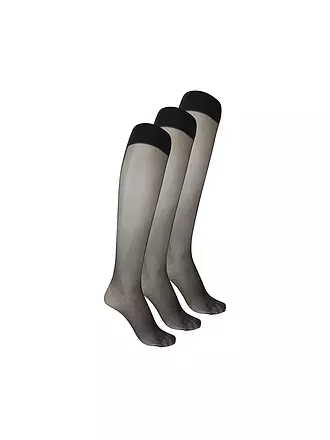 WOLFORD | Kniestrümpfe 3er Pkg. black  | 