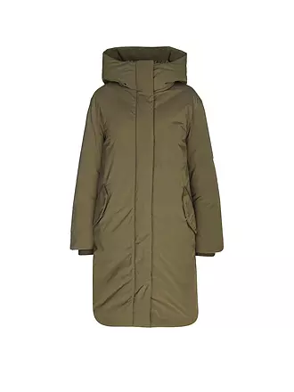 WOOLRICH | Daunenparka COCOON | dunkelgrün