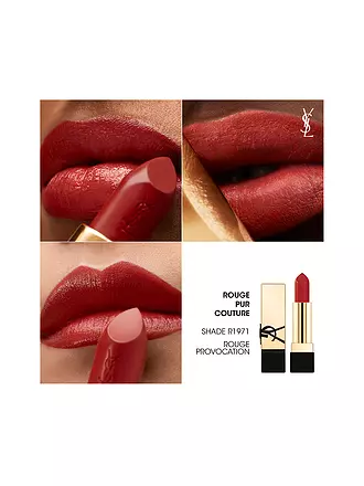 YVES SAINT LAURENT | Lippenstift - Rouge Pur Couture (N12) | dunkelrot