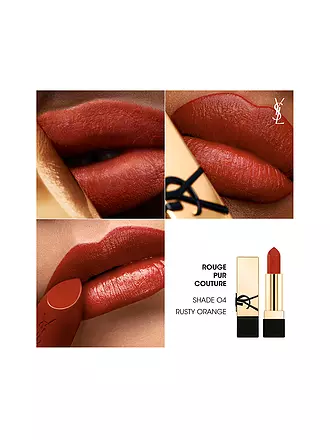 YVES SAINT LAURENT | Lippenstift - Rouge Pur Couture (O4) | dunkelrot