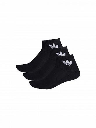 ADIDAS ORIGINALS | Sneaker Socken 3-er Pkg. black