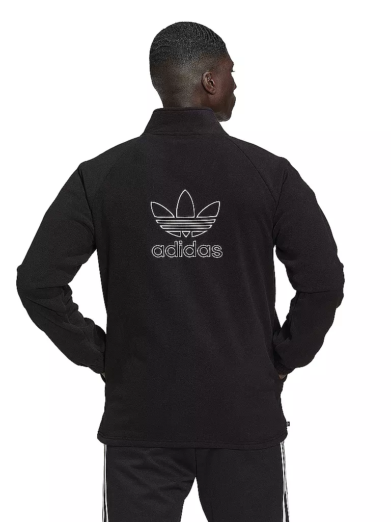 ADIDAS ORIGINALS | Fleecejacke | schwarz