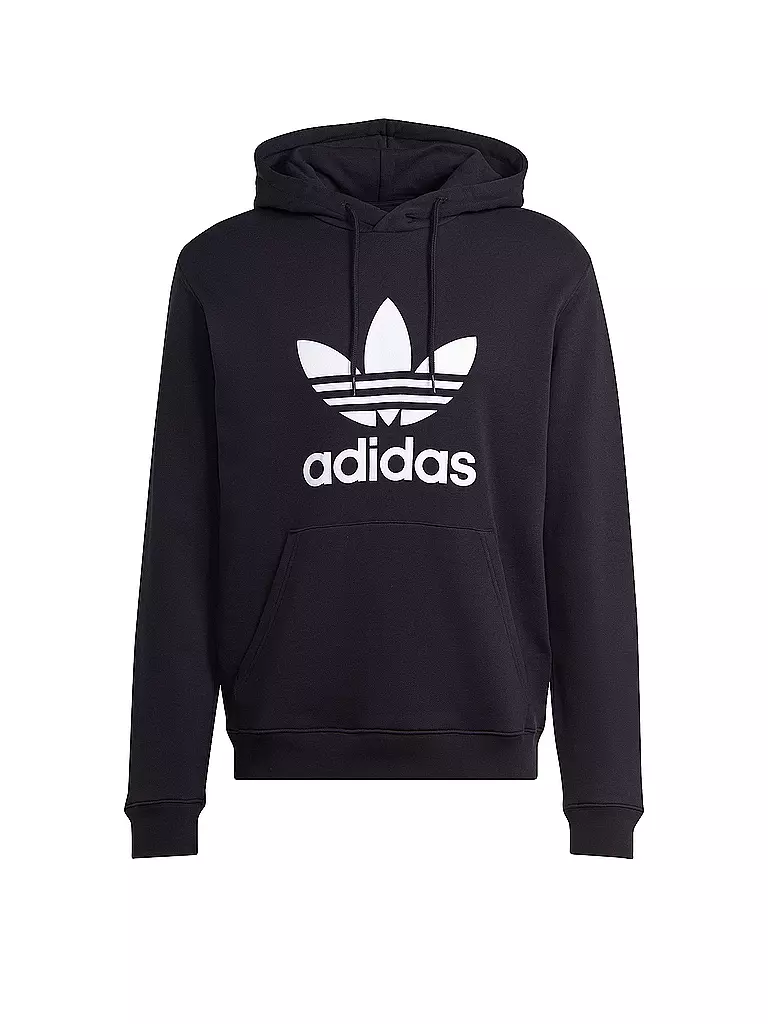 ADIDAS ORIGINALS | Kapuzensweater - Hoodie TREFOIL  | schwarz