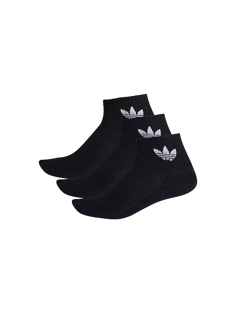 ADIDAS ORIGINALS | Sneaker Socken 3-er Pkg. black | schwarz