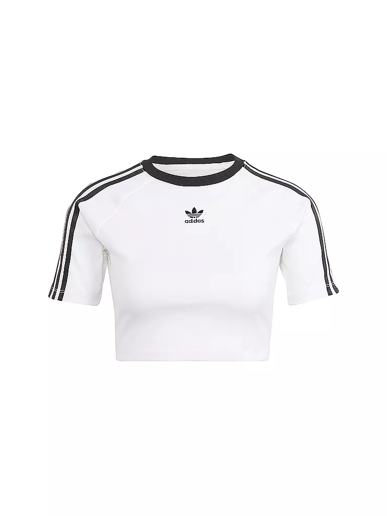 ADIDAS ORIGINALS | T-Shirt Cropped Fit 3 S BABY TEE | weiss