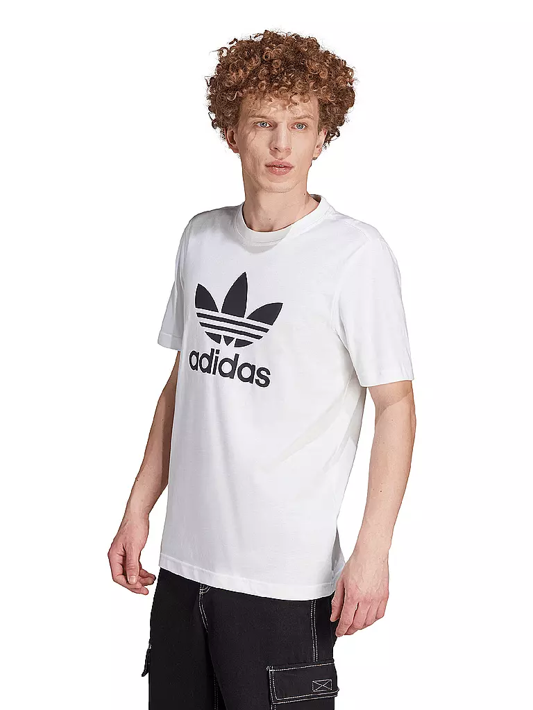 ADIDAS ORIGINALS | T-Shirt TREFOIL  | weiss