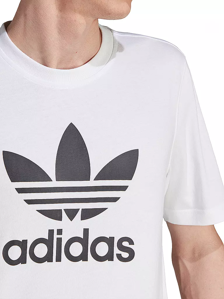 ADIDAS ORIGINALS | T-Shirt TREFOIL  | weiss