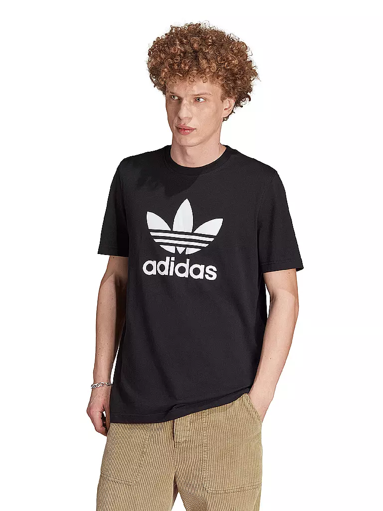 ADIDAS ORIGINALS | T-Shirt TREFOIL | schwarz