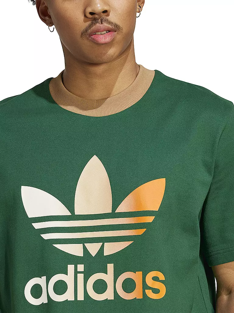 ADIDAS ORIGINALS | T-Shirt TREFOIL | dunkelgrün