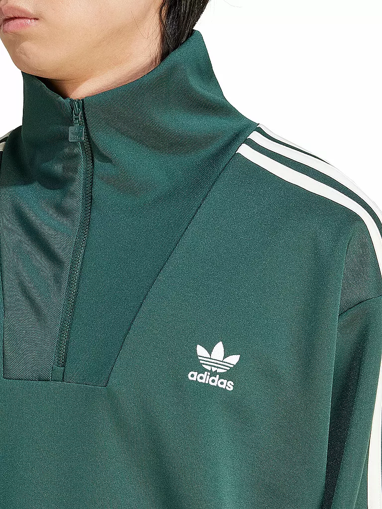 ADIDAS ORIGINALS | Troyer Sweater | dunkelgrün