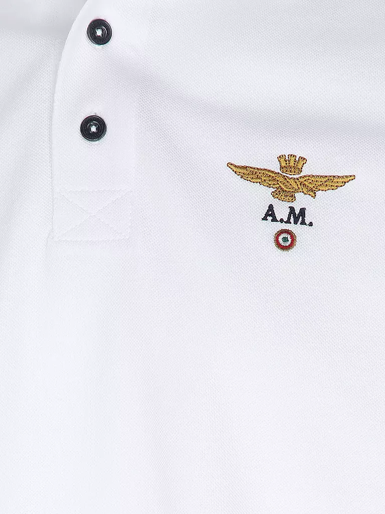 AERONAUTICA MILITARE | Poloshirt | weiss