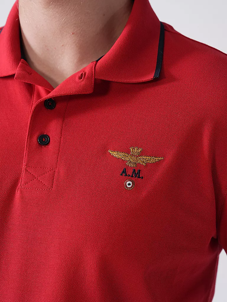 AERONAUTICA MILITARE | Poloshirt | rot