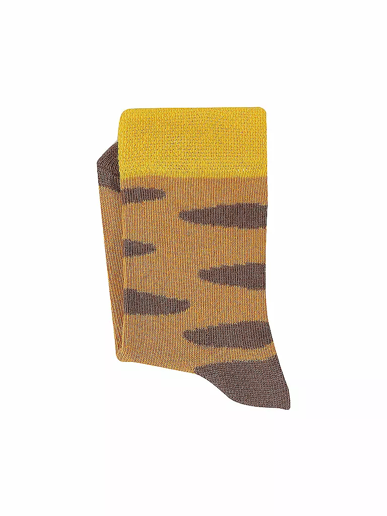 AFFENZAHN | Jungen Socken TIGER gelb | gelb