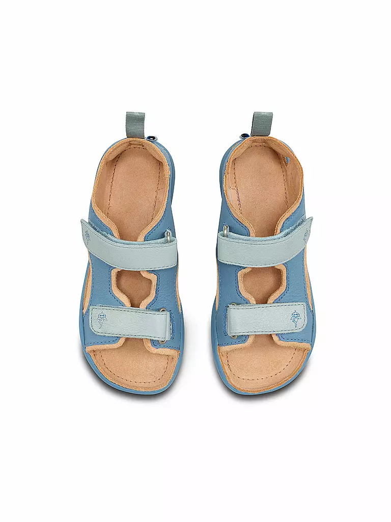 AFFENZAHN | Kinder Sandalen AIRY Hai | hellblau