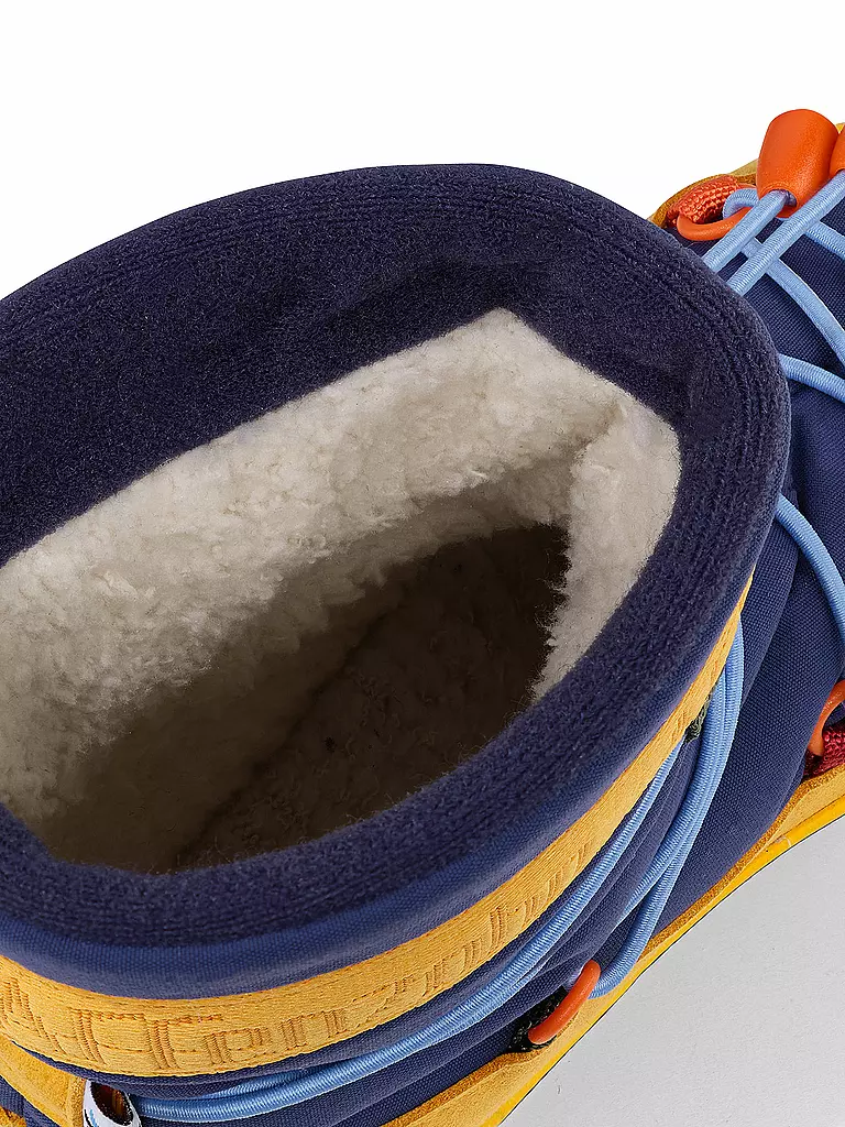 AFFENZAHN | Kinder Winterstiefel  VEGAN SNOWY Tukan | dunkelblau