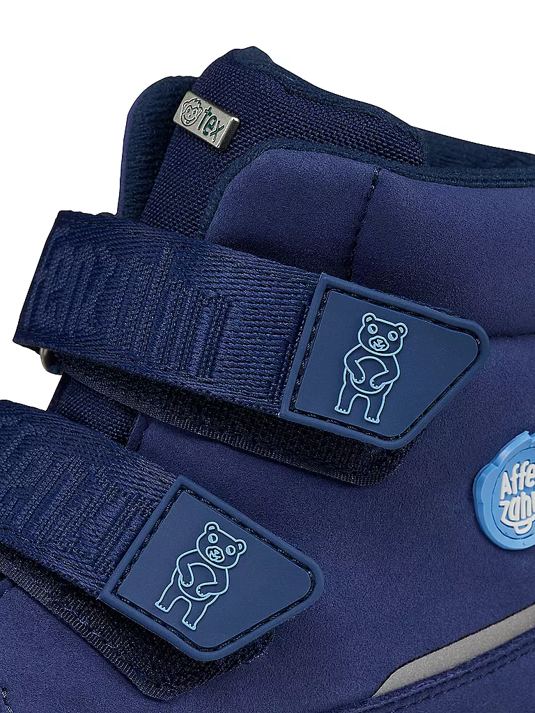 AFFENZAHN | Kinder Winterstiefel VEGAN COMFY Bär | grün