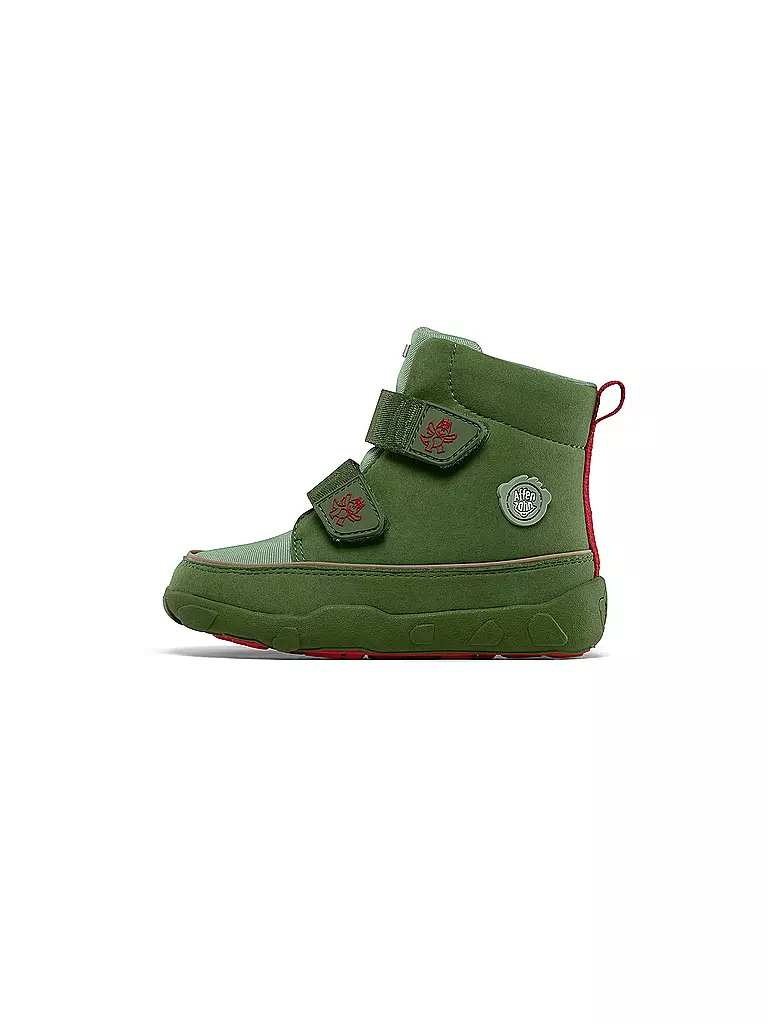 AFFENZAHN | Kinder Winterstiefel VEGAN COMFY Drache | grün