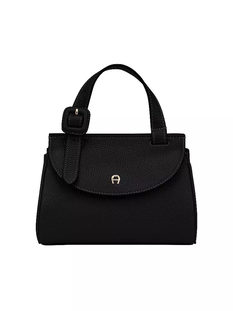 AIGNER | Ledertasche - Henkeltasche MIRANDA XSmall | schwarz