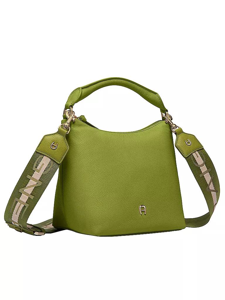 AIGNER | Ledertasche - Hobo Bag ZITA Small | grün