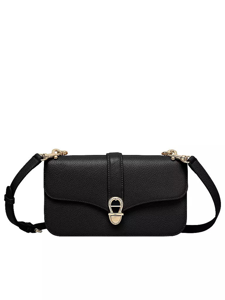 AIGNER | Ledertasche - Mini Bag ELSA Small | schwarz