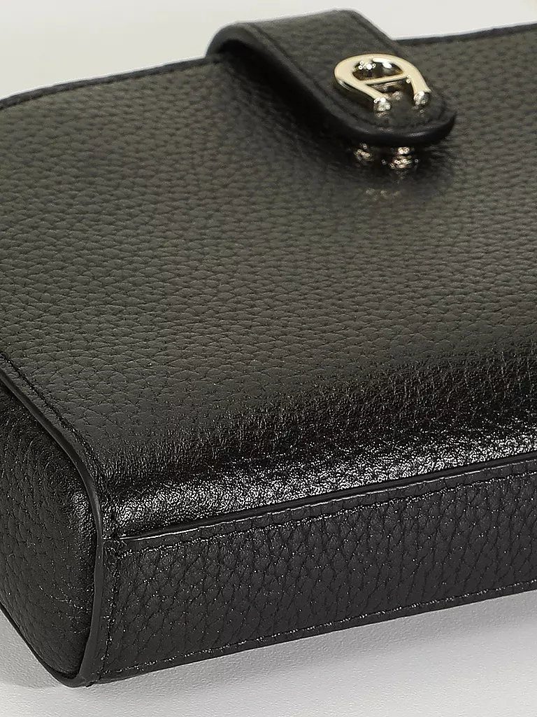 AIGNER | Ledertasche - Mini Bag FASHION | schwarz