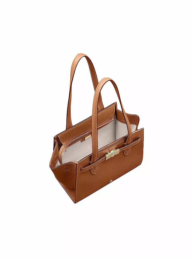 AIGNER | Ledertasche - Shopper FARAH Medium  | camel