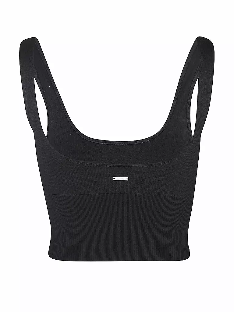 AIMN | Top - Bralette Cropped Fit | schwarz