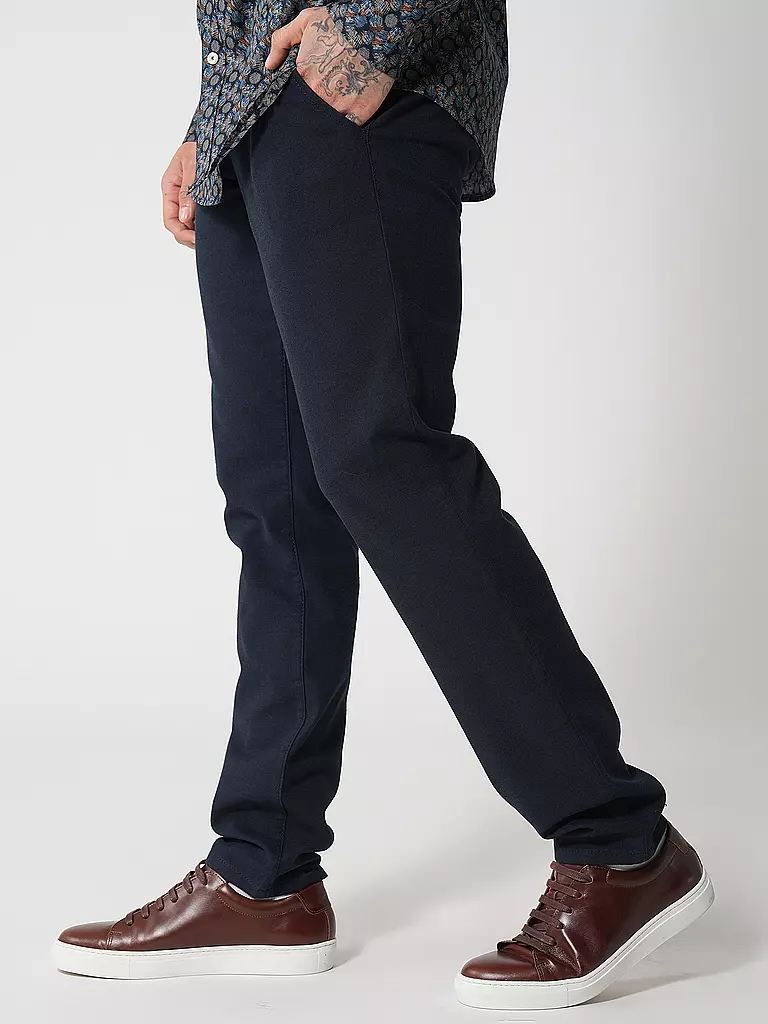 ALBERTO | Chino Slim Fit Lou-RETRO | grau