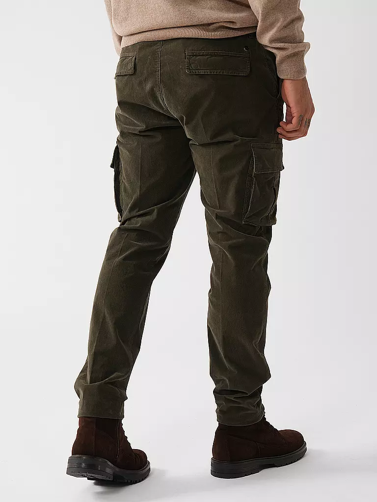 ALBERTO | Cordhose JOHN  | olive