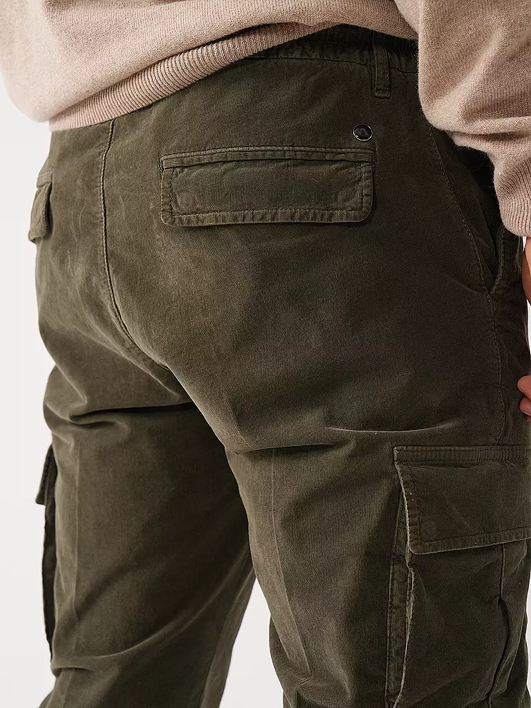 ALBERTO | Cordhose JOHN  | olive